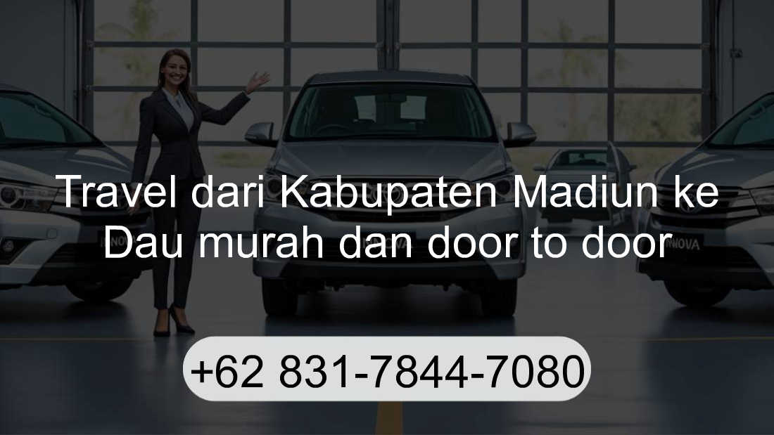 Travel Kabupaten Madiun Dau