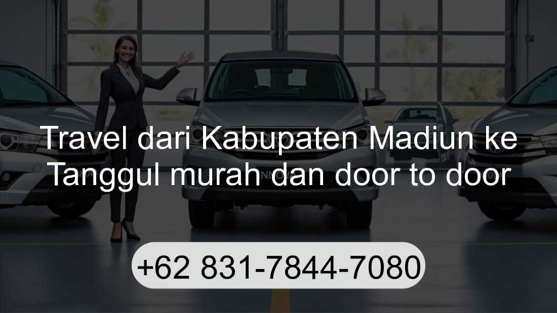Travel Kabupaten Madiun Tanggul