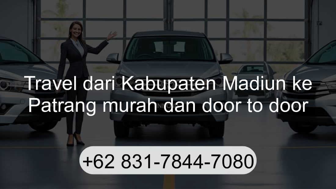 Travel Kabupaten Madiun Patrang