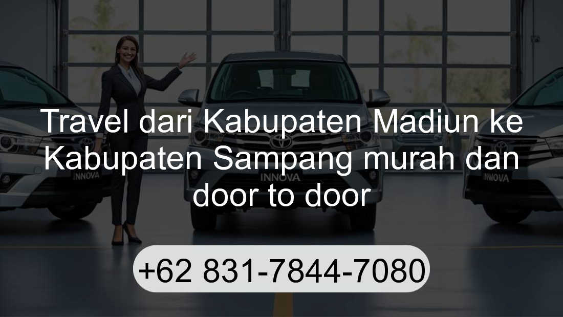Travel Kabupaten Madiun Kabupaten Sampang