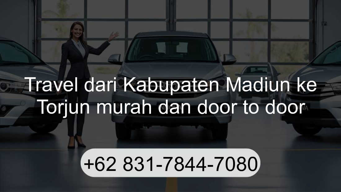 Travel Kabupaten Madiun Torjun
