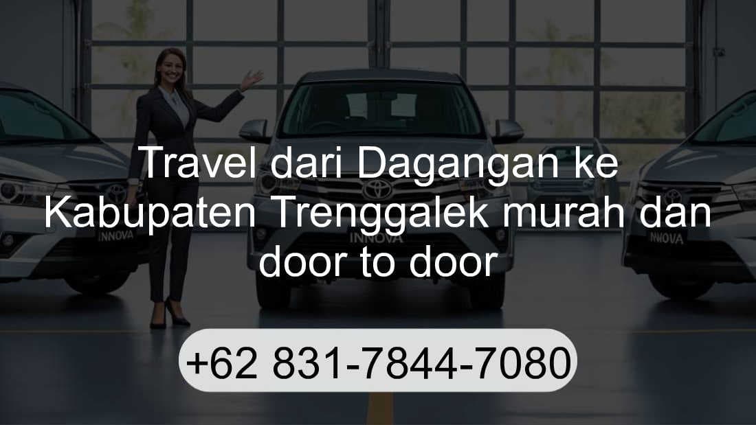Travel Dagangan Kabupaten Trenggalek
