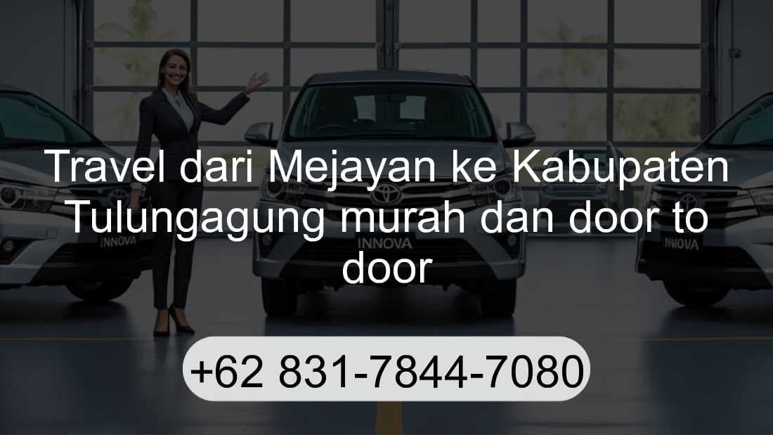 Travel Mejayan Kabupaten Tulungagung