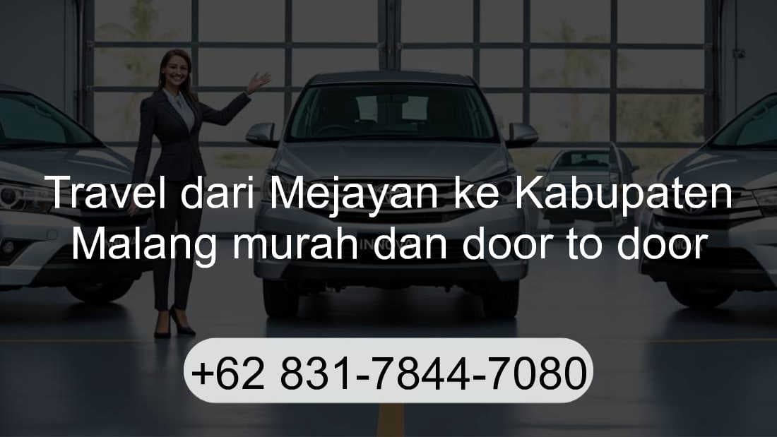 Travel Mejayan Kabupaten Malang