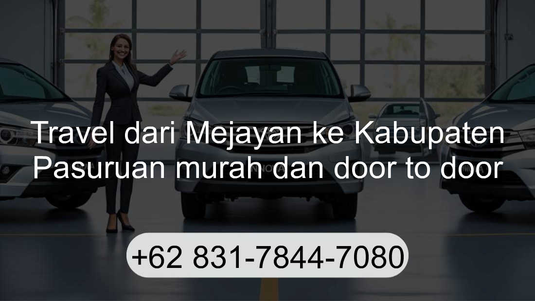 Travel Mejayan Kabupaten Pasuruan