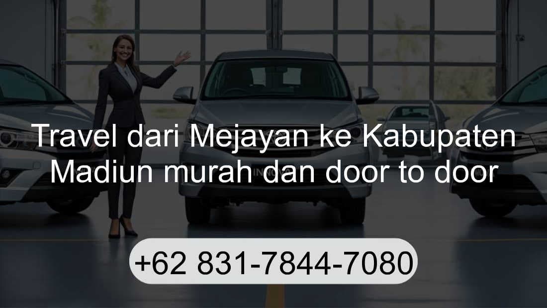 Travel Mejayan Kabupaten Madiun