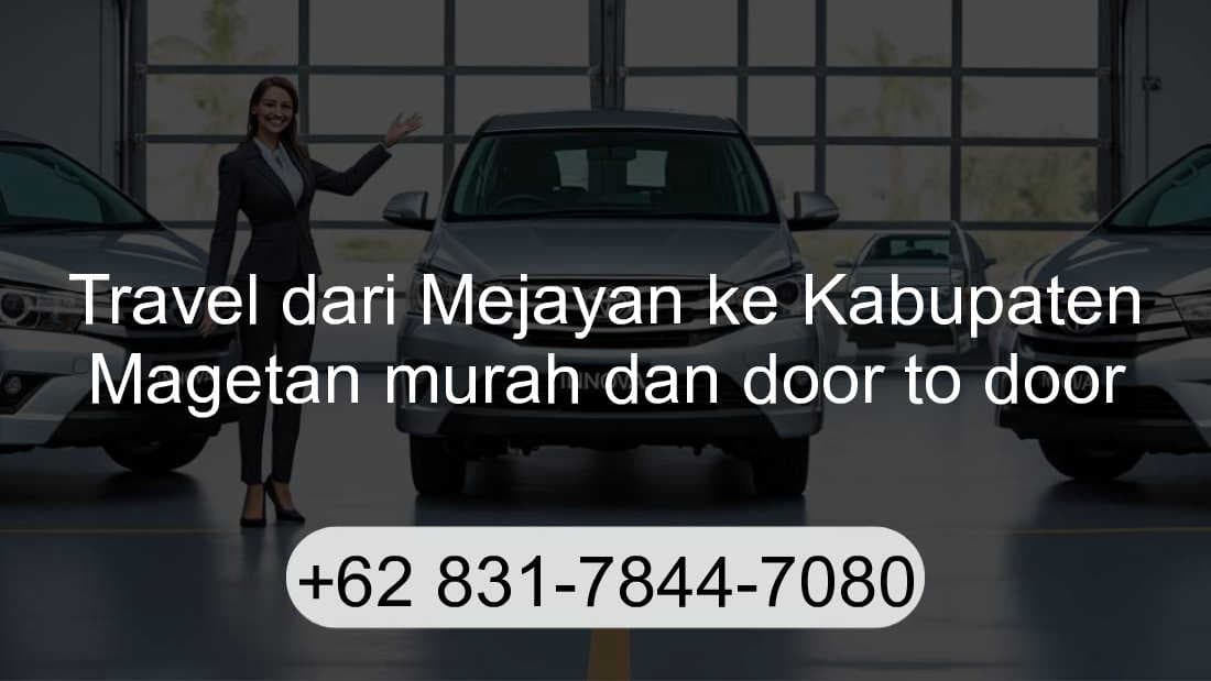 Travel Mejayan Kabupaten Magetan
