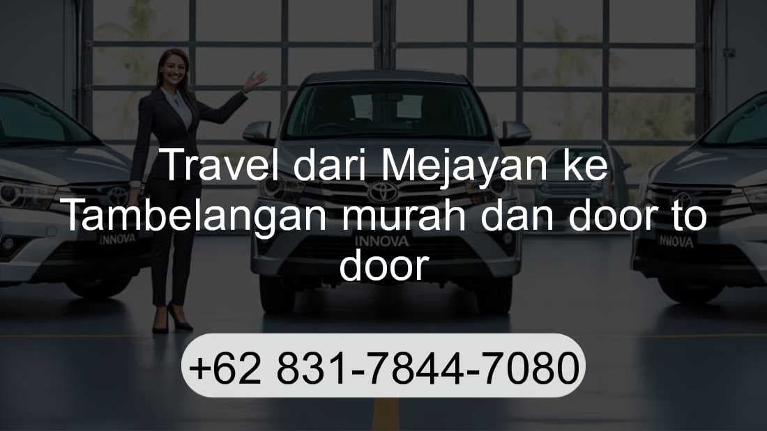 Travel Mejayan Tambelangan