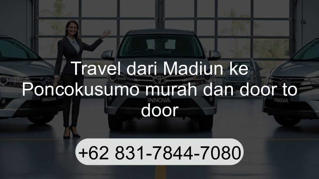 Travel Madiun Poncokusumo