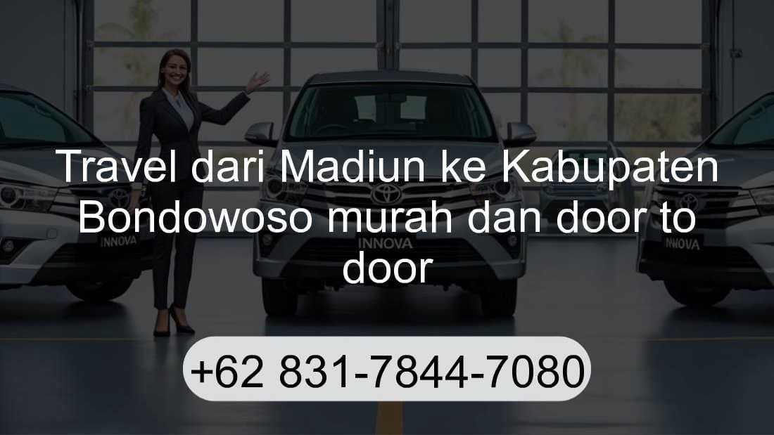 Travel Madiun Kabupaten Bondowoso