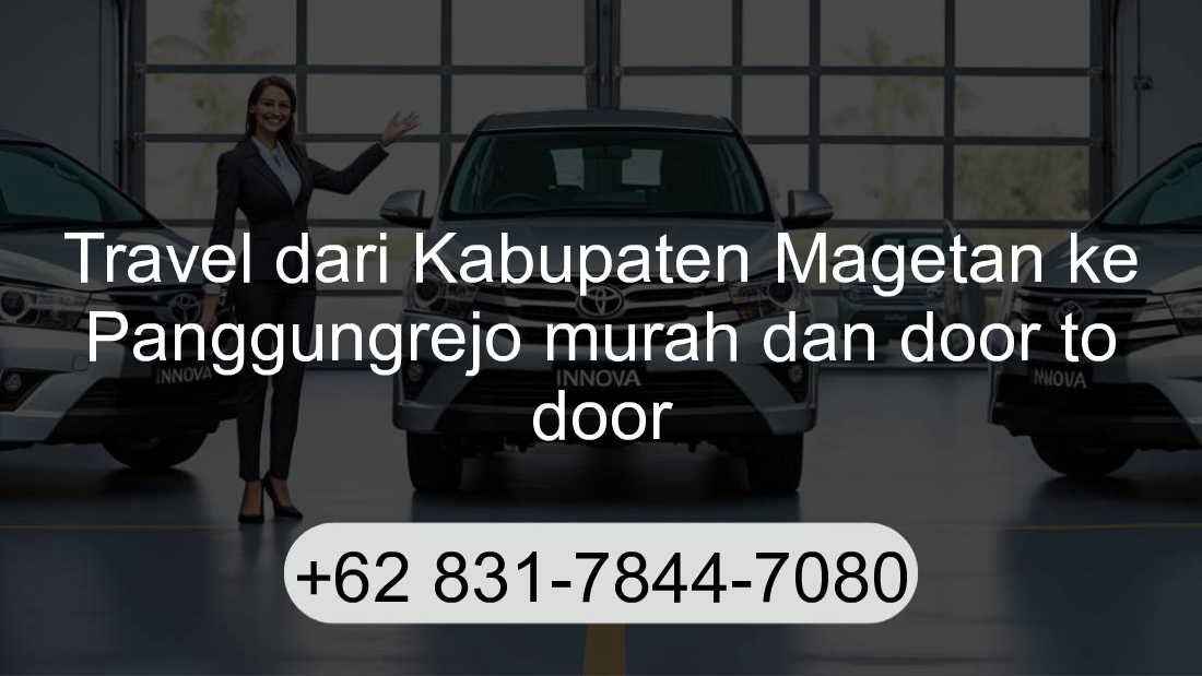 Travel Kabupaten Magetan Panggungrejo