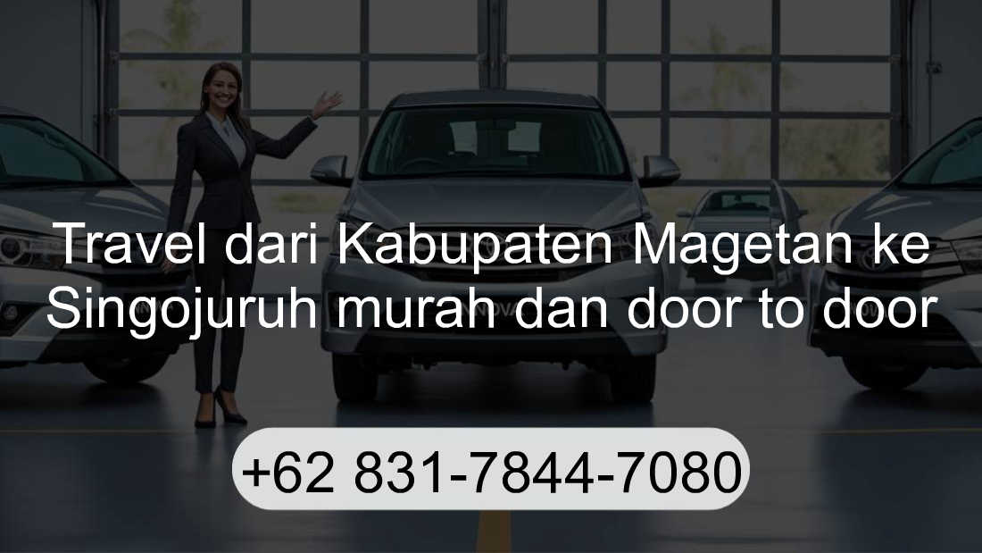 Travel Kabupaten Magetan Singojuruh