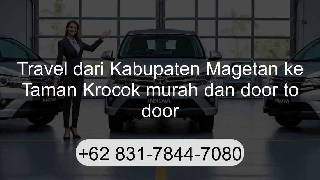 Travel Kabupaten Magetan Taman Krocok