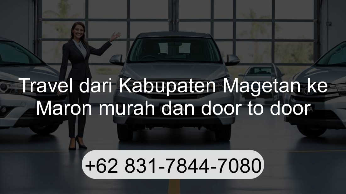 Travel Kabupaten Magetan Maron