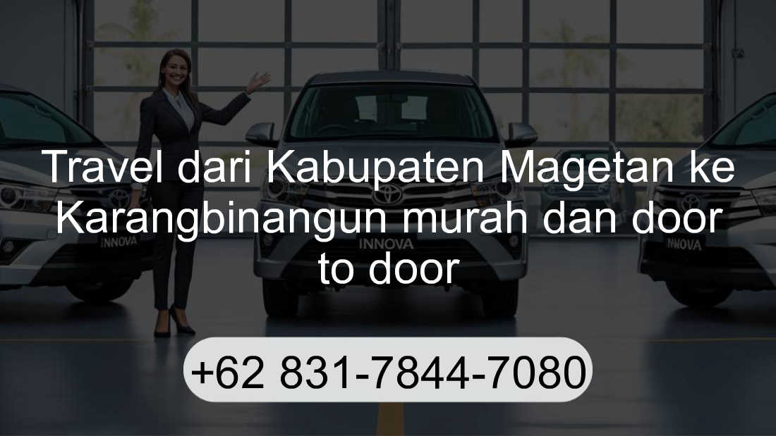 Travel Kabupaten Magetan Karangbinangun