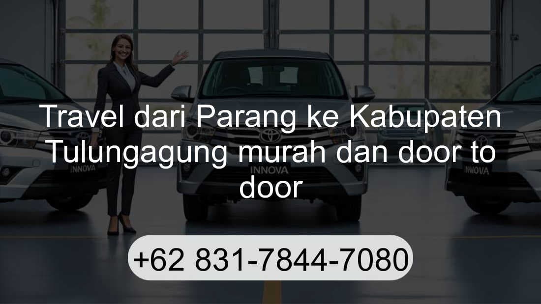 Travel Parang Kabupaten Tulungagung