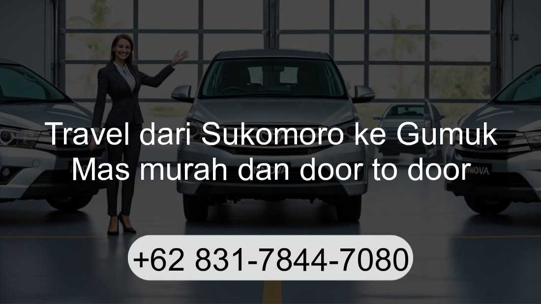 Travel Sukomoro Gumuk Mas