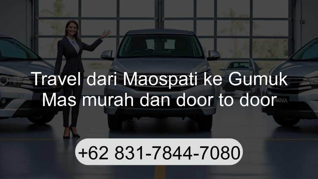 Travel Maospati Gumuk Mas