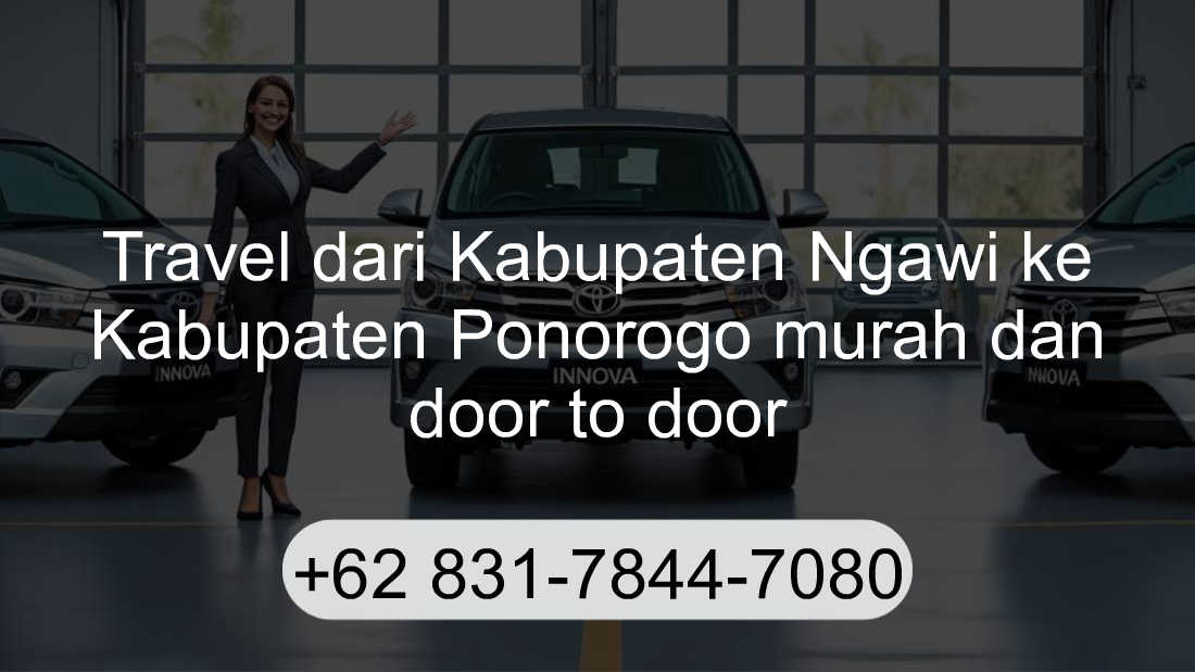 Travel Kabupaten Ngawi Kabupaten Ponorogo