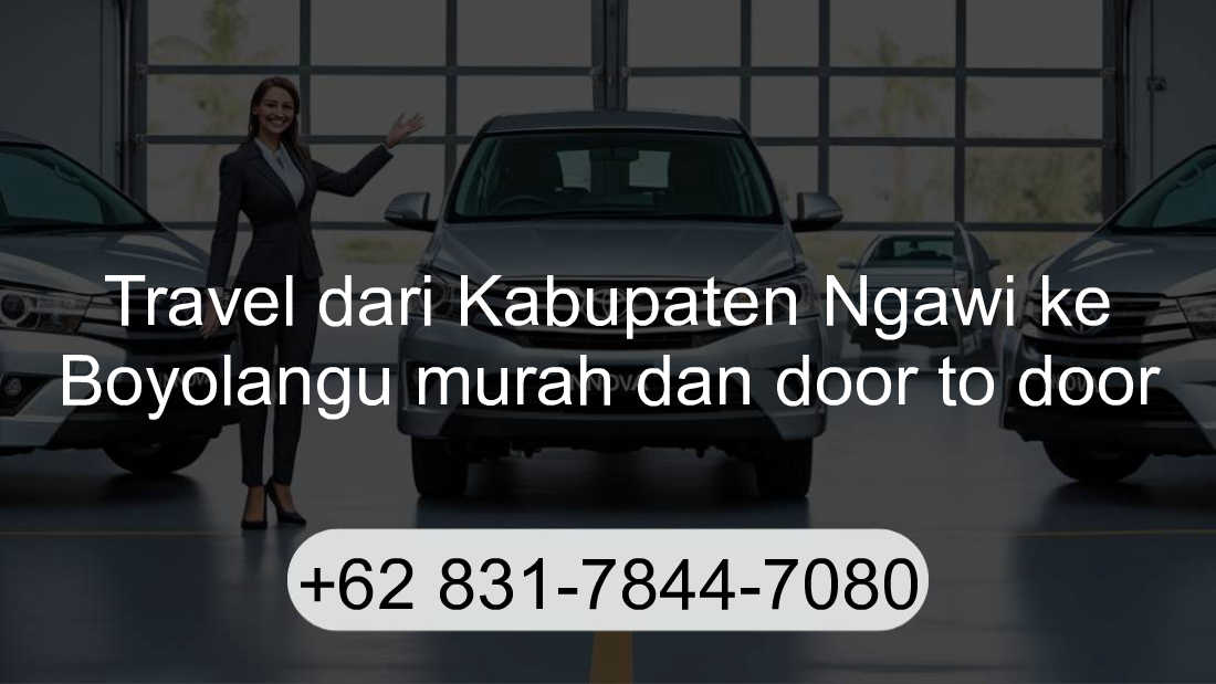 Travel Kabupaten Ngawi Boyolangu