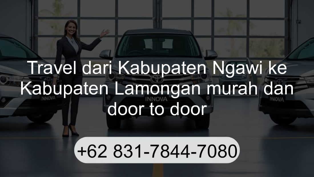 Travel Kabupaten Ngawi Kabupaten Lamongan