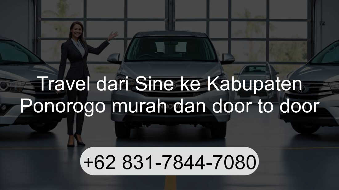 Travel Sine Kabupaten Ponorogo