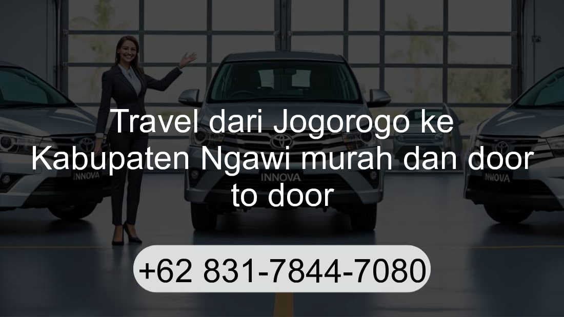 Travel Jogorogo Kabupaten Ngawi