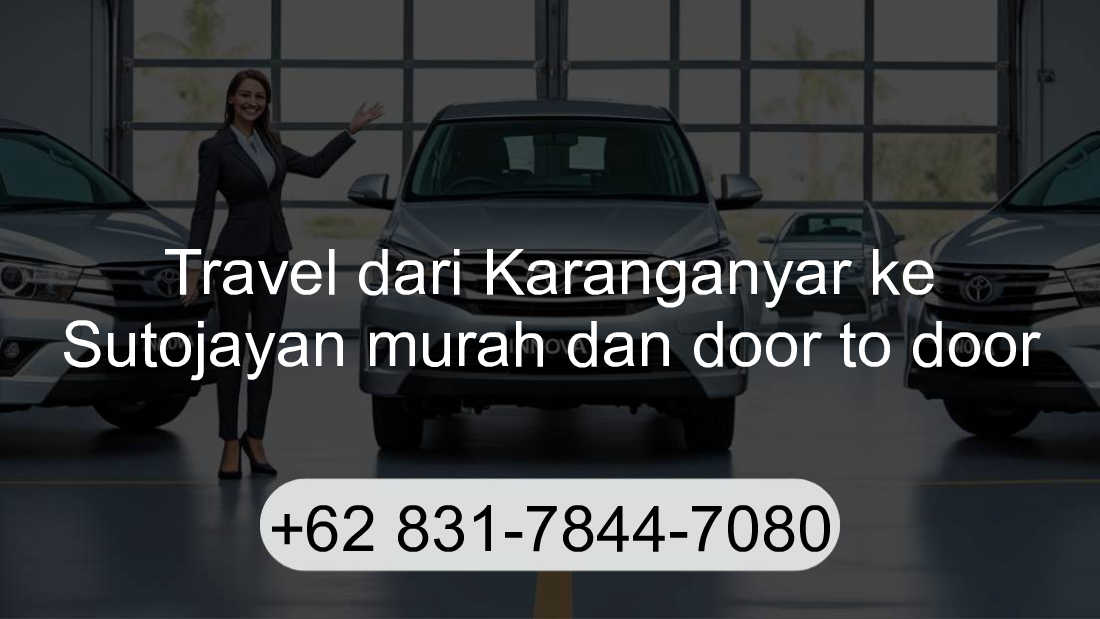 Travel Karanganyar Sutojayan