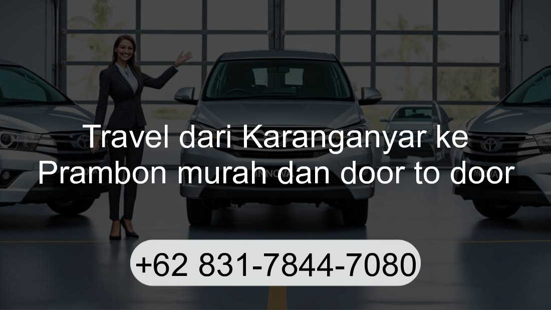Travel Karanganyar Prambon