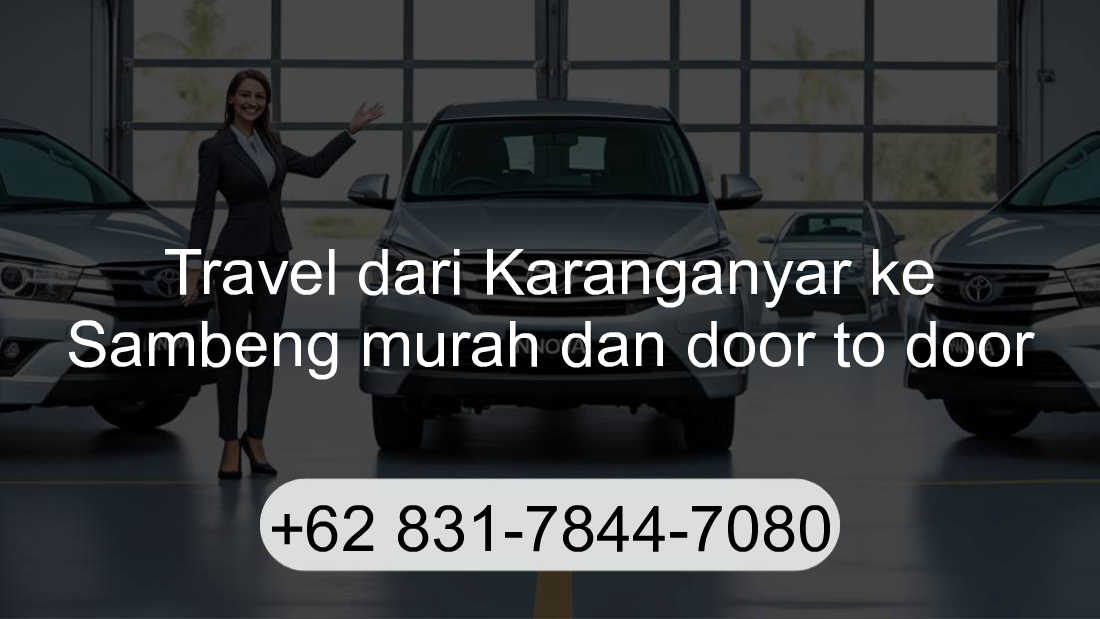 Travel Karanganyar Sambeng