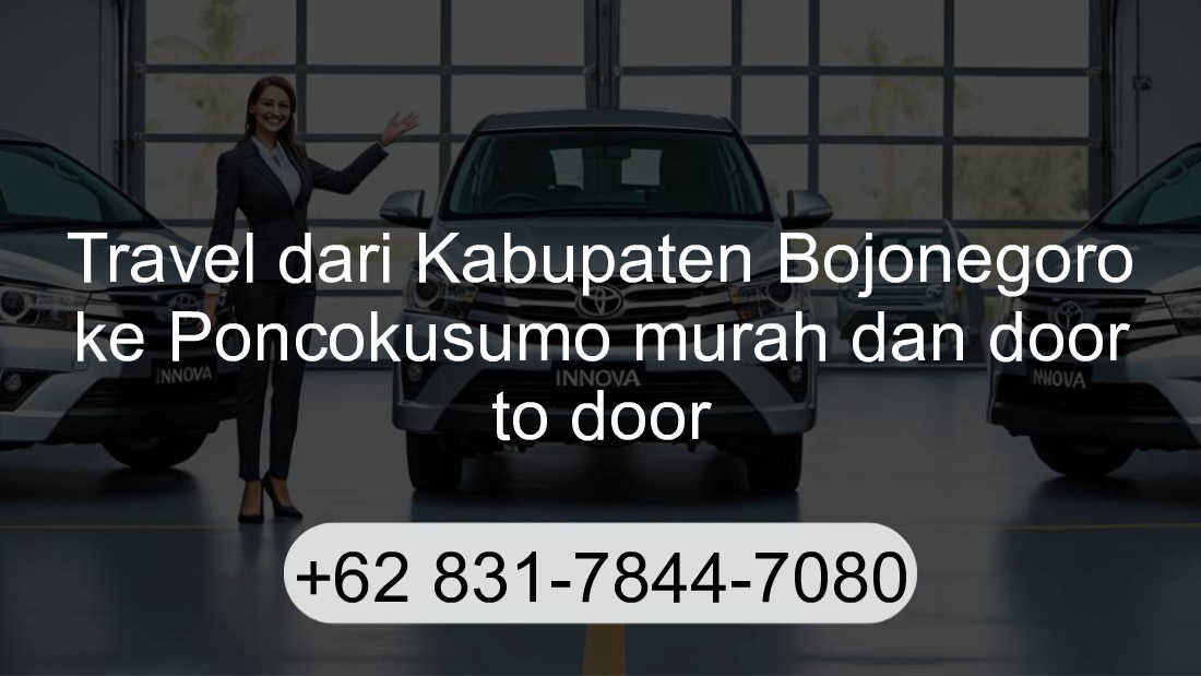 Travel Kabupaten Bojonegoro Poncokusumo