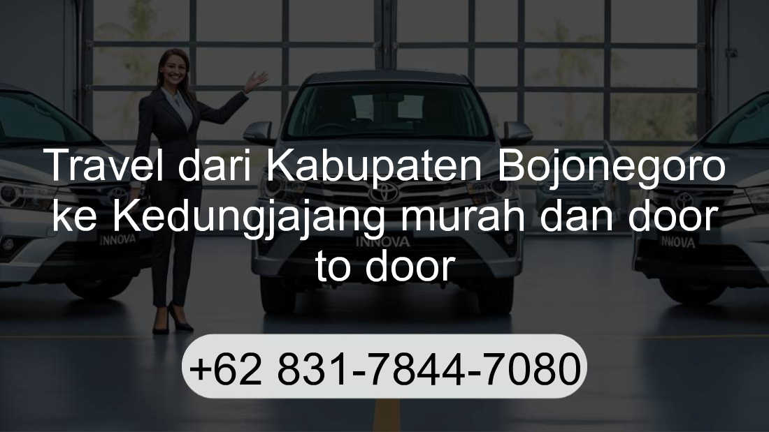Travel Kabupaten Bojonegoro Kedungjajang