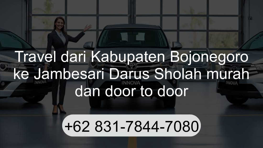 Travel Kabupaten Bojonegoro Jambesari Darus Sholah