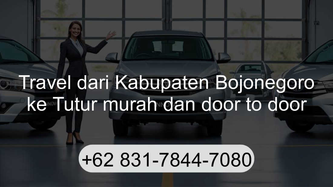 Travel Kabupaten Bojonegoro Tutur