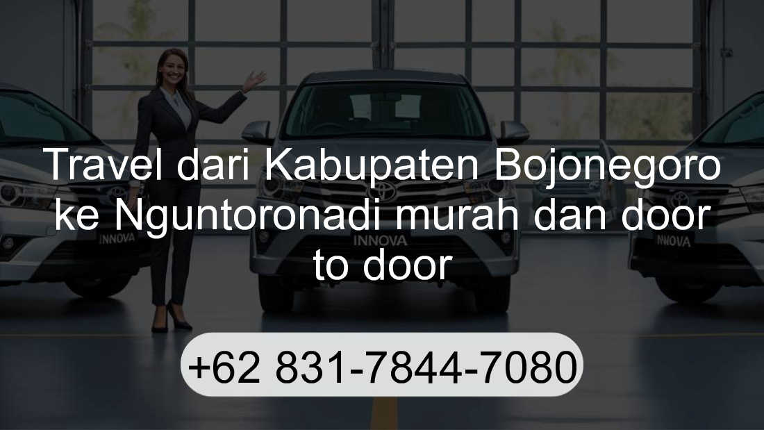 Travel Kabupaten Bojonegoro Nguntoronadi