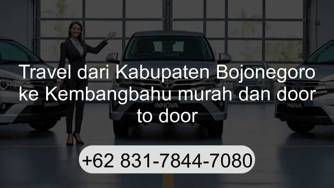 Travel Kabupaten Bojonegoro Kembangbahu