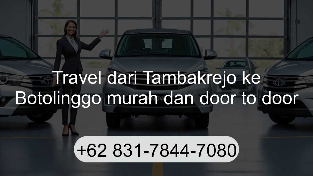 Travel Tambakrejo Botolinggo
