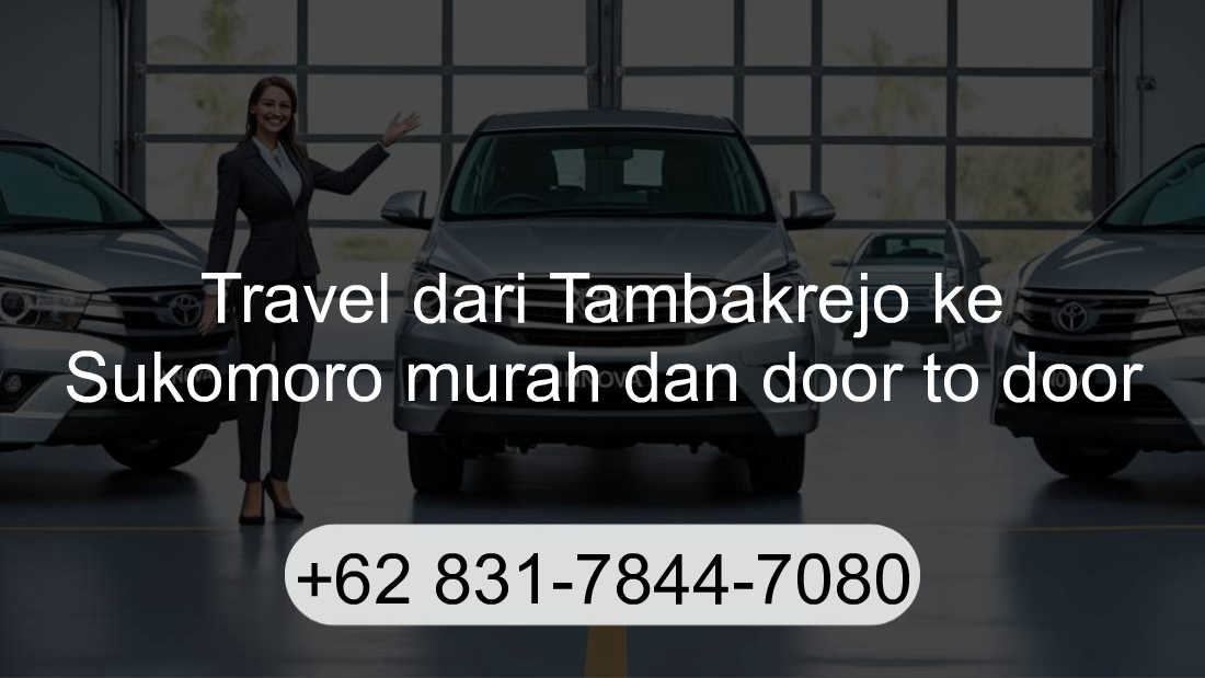 Travel Tambakrejo Sukomoro