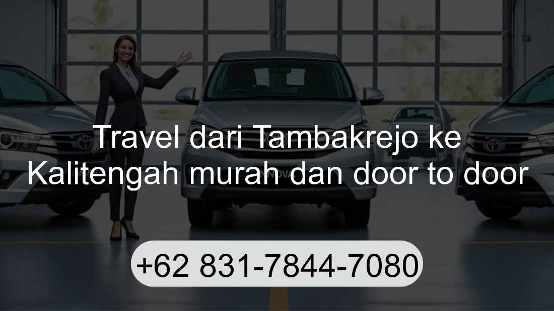 Travel Tambakrejo Kalitengah