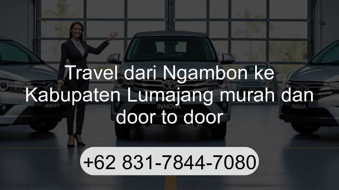 Travel Ngambon Kabupaten Lumajang