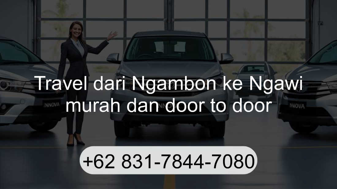 Travel Ngambon Ngawi