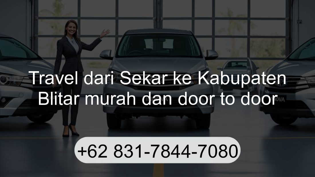 Travel Sekar Kabupaten Blitar
