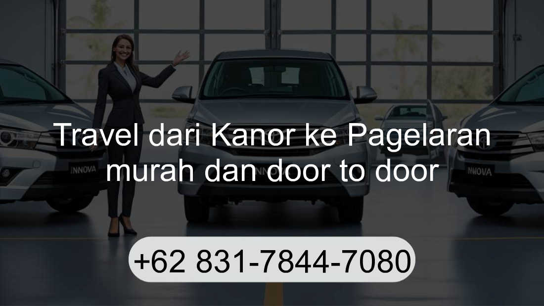 Travel Kanor Pagelaran