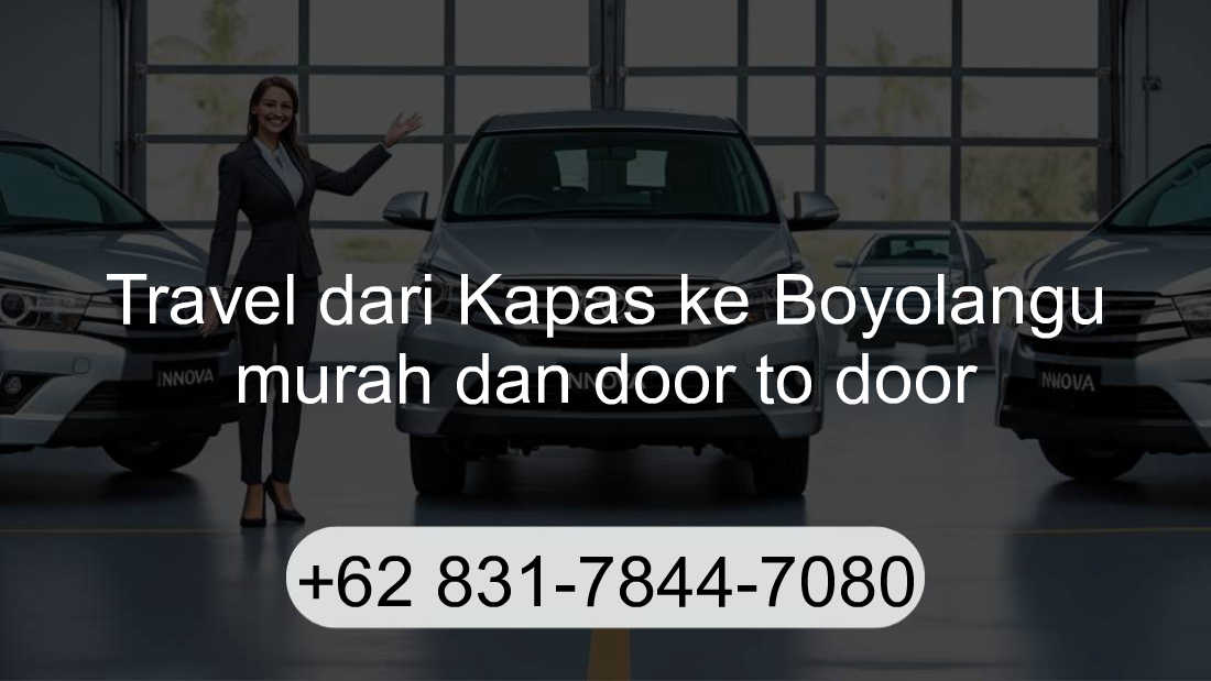 Travel Kapas Boyolangu