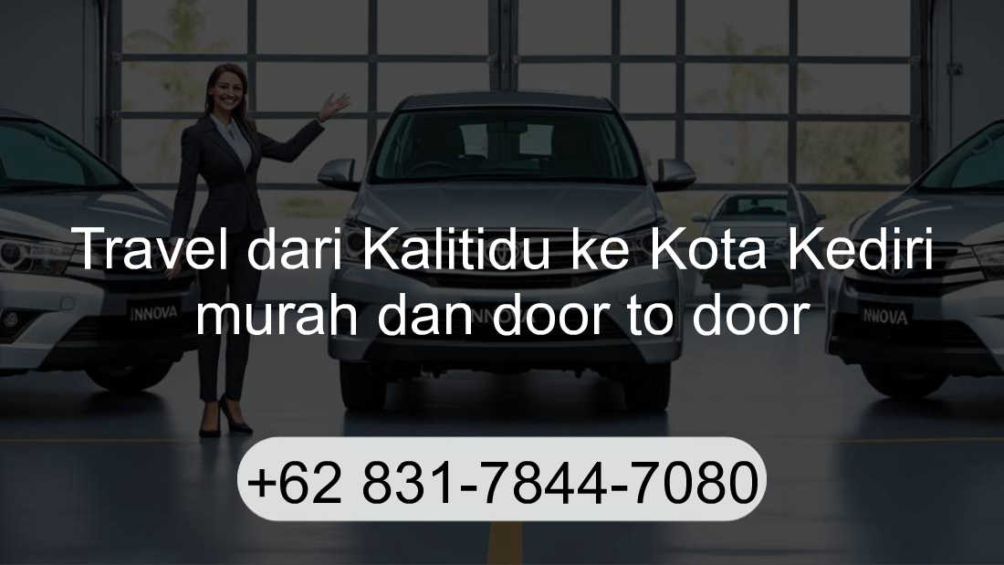 Travel Kalitidu Kota Kediri