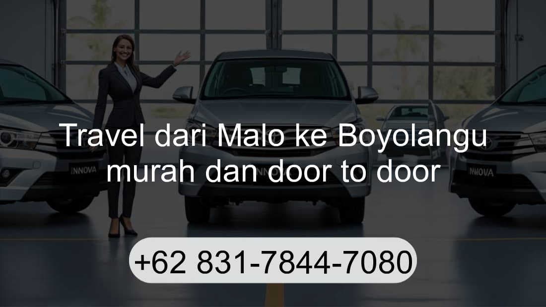 Travel Malo Boyolangu