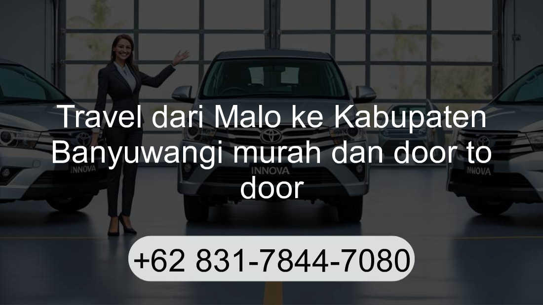 Travel Malo Kabupaten Banyuwangi