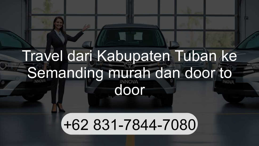 Travel Kabupaten Tuban Semanding