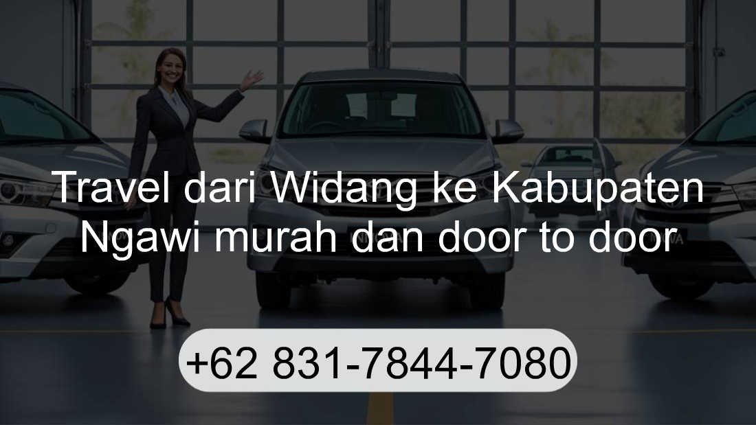 Travel Widang Kabupaten Ngawi