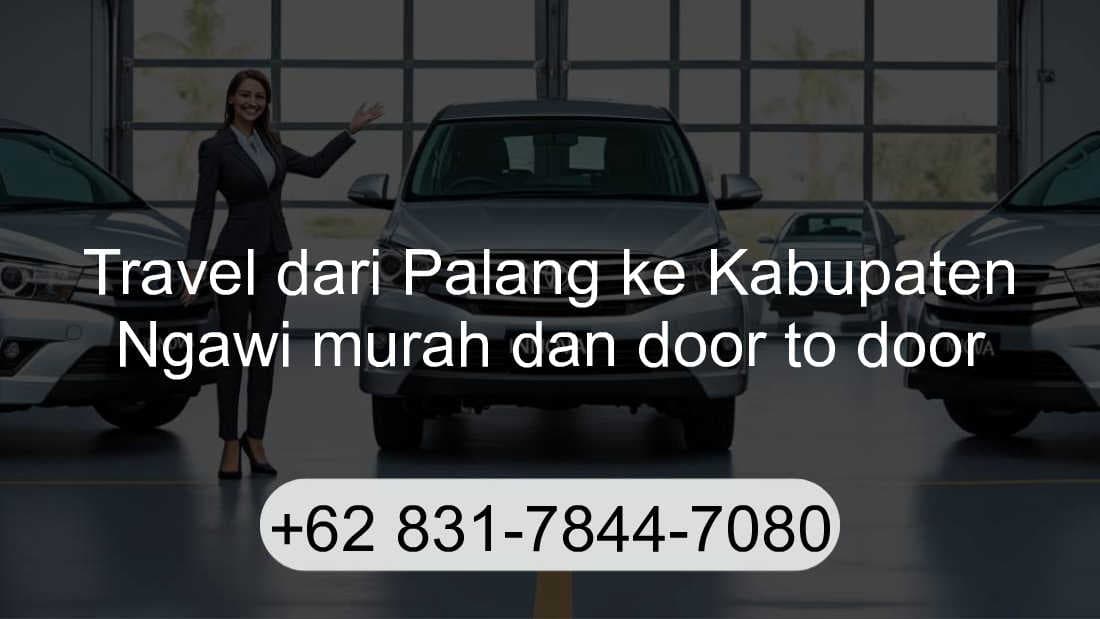 Travel Palang Kabupaten Ngawi